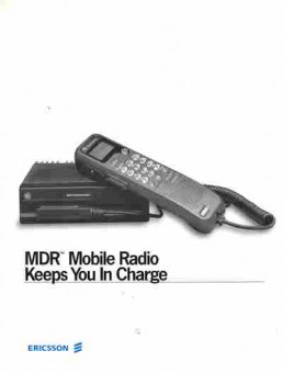 Буклет Ericsson MDR Mobile Radio Keeps You in Charge, 55-348, Баград.рф